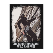 Rock Climber Motto  Grunge bergtop