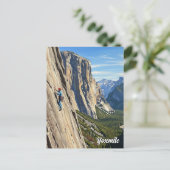 Rock Climbing at Yosemite National Park Briefkaart (Staand voorkant)