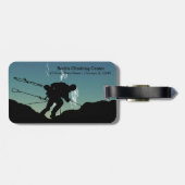 Rock Climbing Bagagelabel (Achterkant horizontaal)