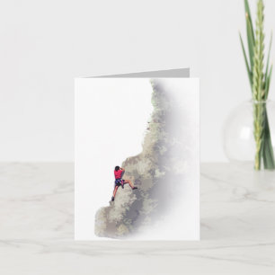 Rock Climbing Card Kaart