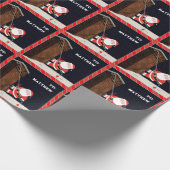 Rock Climbing Christmas Holiday Gift Cadeaupapier (Hoek)