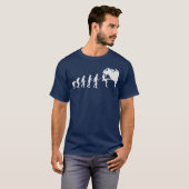 Rock Climbing Evolution vriend T-shirt (Voorkant volledig)