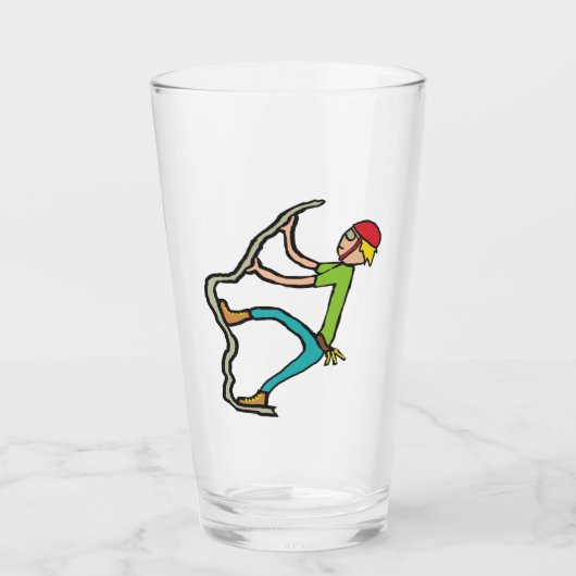 Rock Climbing Glas (Voorkant)