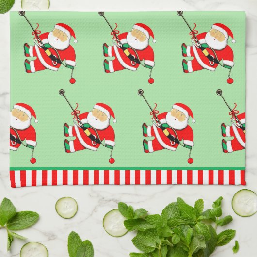 Rock Climbing Holiday Gift Theedoek (Gevouwen)