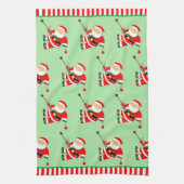 Rock Climbing Holiday Gift Theedoek (Verticaal)