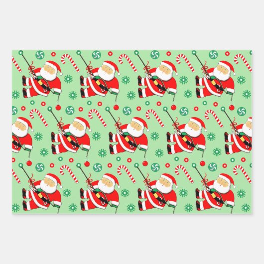 Rock Climbing Holiday Gift Wrapping Paper (Voorkant)