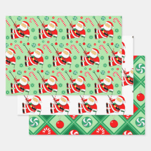 Rock Climbing Holiday Gift Wrapping Paper