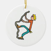 Rock Climbing Keramisch Ornament (Voorkant)