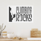 Rock Climbing Poster (Keuken)