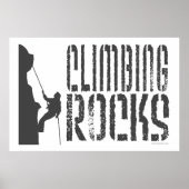 Rock Climbing Poster (Voorkant)
