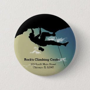 Rock Climbing Ronde Button 5,7 Cm