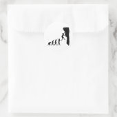 Rock Climbing Ronde Sticker (Tas)