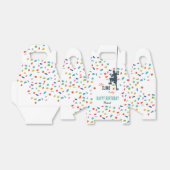 Rock Climbing Schattige Kids Verjaardagsfeest Bedankdoosjes (Uitgevouwen)