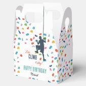 Rock Climbing Schattige Kids Verjaardagsfeest Bedankdoosjes (Geopend)