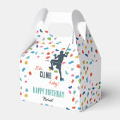 Rock Climbing Schattige Kids Verjaardagsfeest Bedankdoosjes (Voorkant Zijde)