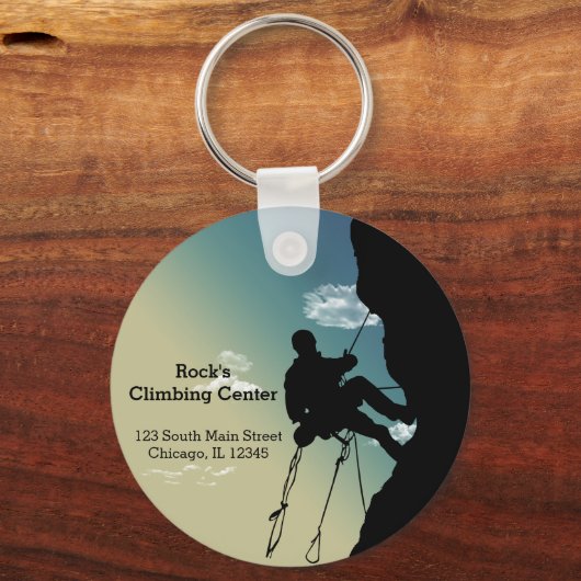 Rock Climbing Sleutelhanger (Voorkant)