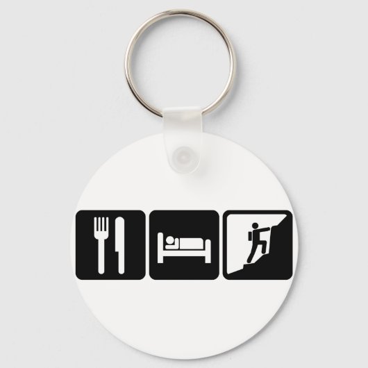 Rock Climbing Sleutelhanger (Voorkant)