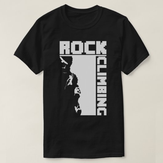 Rock Climbing T-shirt (Design voorkant)
