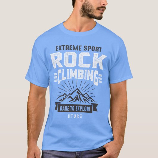 Rock Climbing T-shirt (Voorkant)