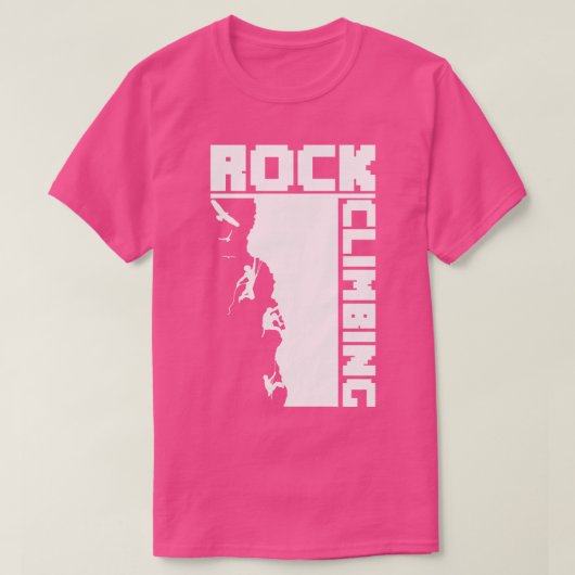Rock Climbing T-shirt (Design voorkant)