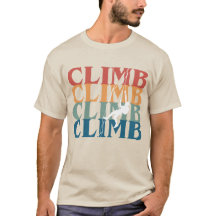 Rock Climbing T Shirt, Bouldering T-shirt,