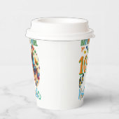 Rock Climbing Verjaardag Meisje Adventure Klaar Papieren Bekers (Rechts)