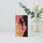 Rock Climbing Visitekaartje (Staand voorkant)