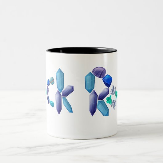 Rock Co, ik zag een Rock Coffee Mok, Geology Coffe Tweekleurige Koffiemok (Center)