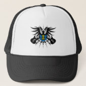 Rock Coat of Arms Trucker Pet (Voorkant)