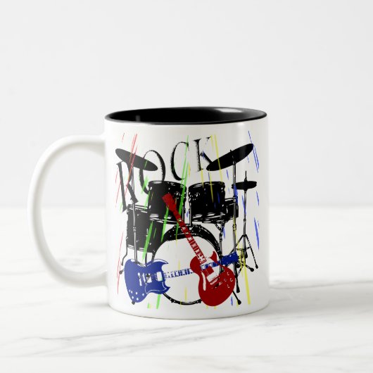 Rock Coffee Mok (Links)