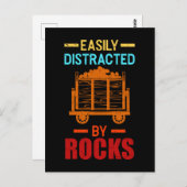 Rock Collect Geologist Funny Geology Briefkaart (Voorkant / Achterkant)