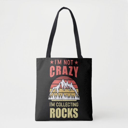 Rock Collect Geologist Funny Geology Tote Bag (Voorkant)