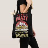 Rock Collect Geologist Funny Geology Tote Bag (Dichtbij)
