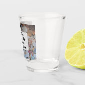 Rock Collectie Natuur Rockhound Kleurrijke Stenen Shot Glas (Rechts)