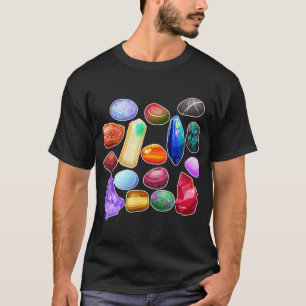 Rock Collector Colorful Rock Collectie Minerals G T-shirt