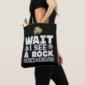 Rock Collector - Funny Geologist Mineral Geology Tote Bag (Dichtbij)