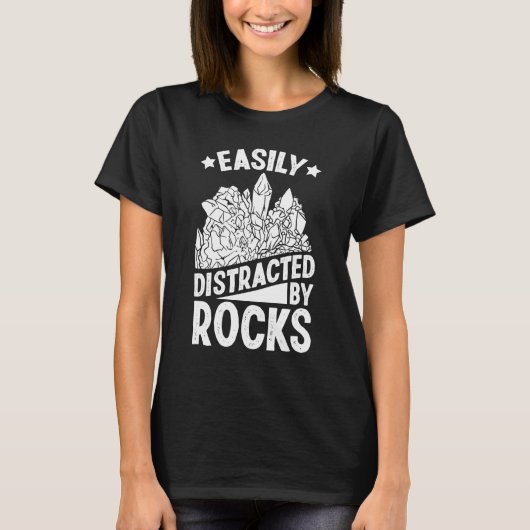 Rock Collector Geologist Funny Geology T-shirt (Voorkant)