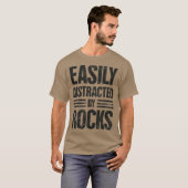 Rock Collector Geology Mineral Rockhounding T-shirt (Voorkant volledig)