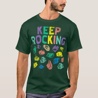 Rock Collector Keep Rocking 2 T-shirt