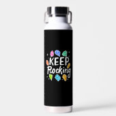Rock Collector - Keep Rocking Waterfles (Voorkant)