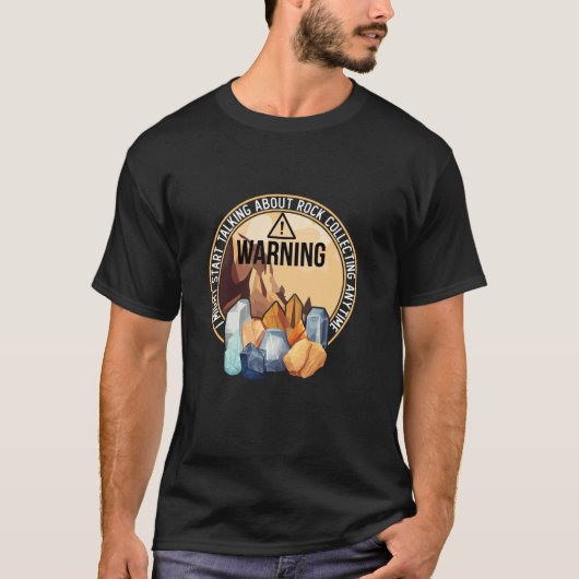 Rock Collector Rock Hounding Geologie Lover Rock C T-shirt (Voorkant)