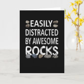 Rock Collector Rockhounding Geology Geologist Kaart (Gele Bloem)