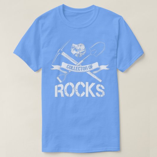 Rock Collector Stone Mineral Geologist Tre T-shirt (Design voorkant)