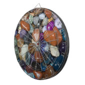 Rock Collectors Dartboard Dartbord (Voorkant Rechts)