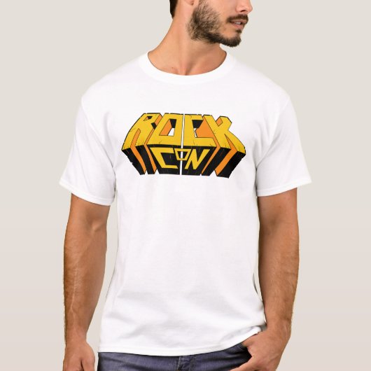 Rock-Con Mannen-T-shirt T-shirt (Voorkant)