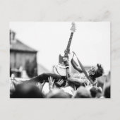 Rock concert briefkaart (Voorkant)