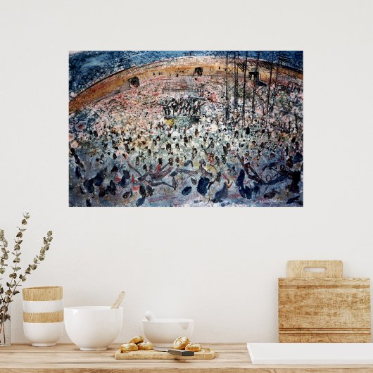 Rock Concert Poster (Keuken)