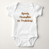 Rock Crawler in Traing baby draag Romper (Voorkant)