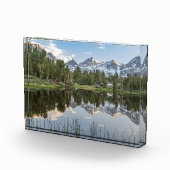 Rock Creek Canyon Sierra Mountains & Reflection Fotoblokken (Rechts)