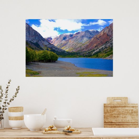 Rock Creek Lake Autumn Poster (Keuken)